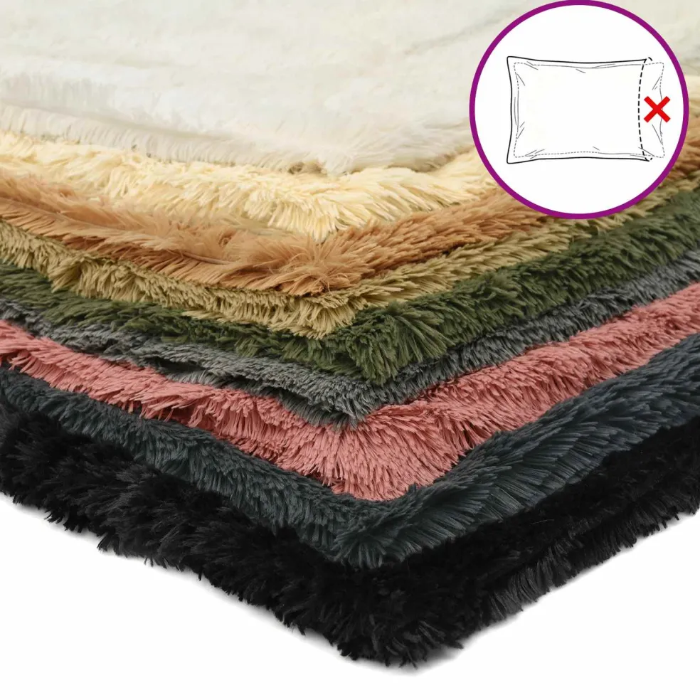 vidaXL Kussensloop 2 pcs HEERLEN Groen 30 x 30 cm PV Fleece