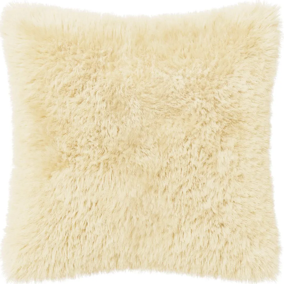 vidaXL Kussensloop 2 pcs HEERLEN Crèmekleurig 30 x 30 cm PV Fleece