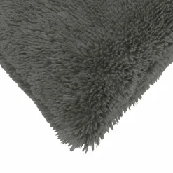 vidaXL Kussensloop 2 pcs HEERLEN Lichtgrijs 30 x 30 cm PV Fleece