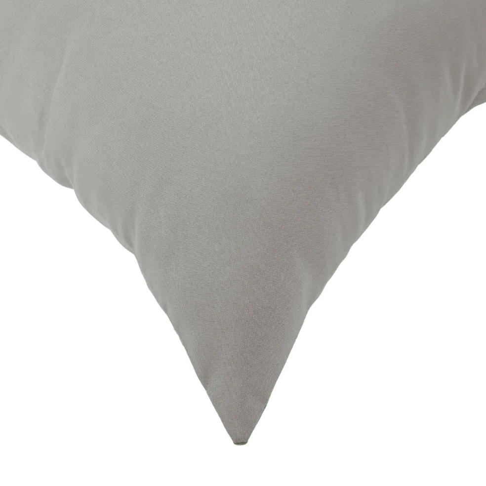 vidaXL Kussensloop 2 pcs HEERLEN Grijs 30 x 30 cm Polyester