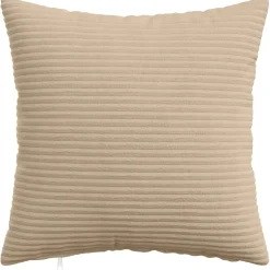 vidaXL Kussensloop 2 pcs HEERLEN Taupe 35 x 35 cm corduroy