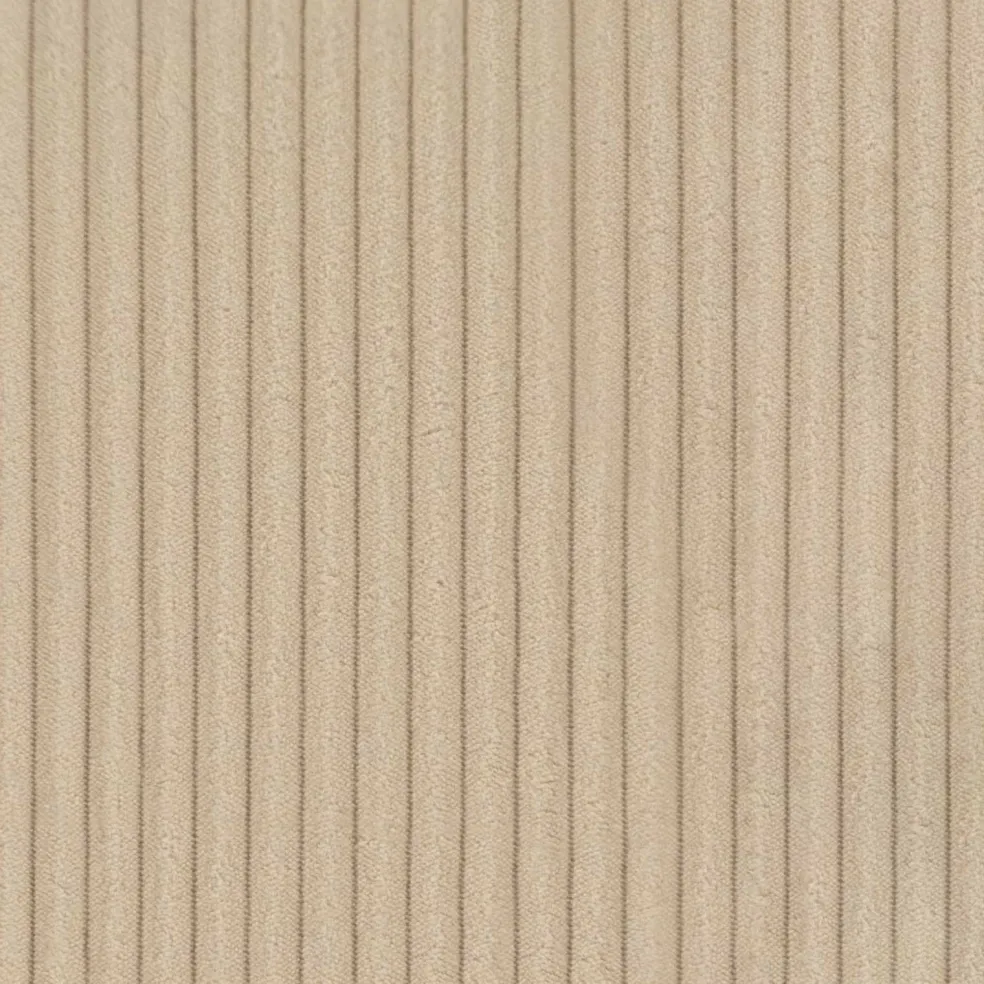 vidaXL Kussensloop 2 pcs HEERLEN Taupe 35 x 35 cm corduroy