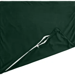 vidaXL Kussensloop 2 pcs HEERLEN Donkergroen 30 x 30 cm Fluweel