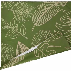 vidaXL Kussensloop 2 pcs HEERLEN Bladontwerp 30 x 30 cm Polyester