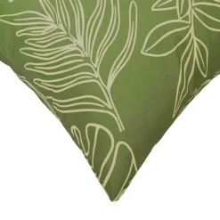 vidaXL Kussensloop 2 pcs HEERLEN Bladontwerp 30 x 30 cm Polyester