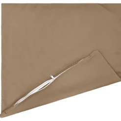 vidaXL Kussensloop 2 st HEERLEN Taupe 30 x 30 cm Polyester