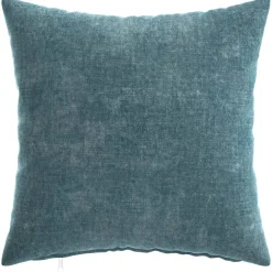 vidaXL Kussensloop 6 st HEERLEN Blauw 30 x 30 cm Chenille Stof