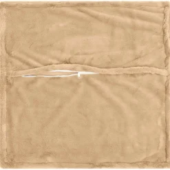 vidaXL Kussensloop 6 st HOUTEN Crèmekleurig 30 x 30 cm