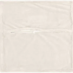 vidaXL Kussensloop 6 st HOUTEN Wit 30 x 30 cm Nep Konijnenbont