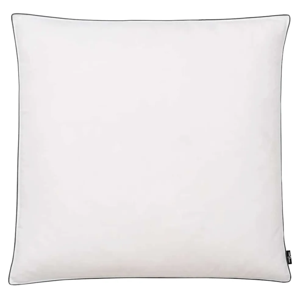 vidaXL Kussens 2 st verenvulling 80x80 cm wit