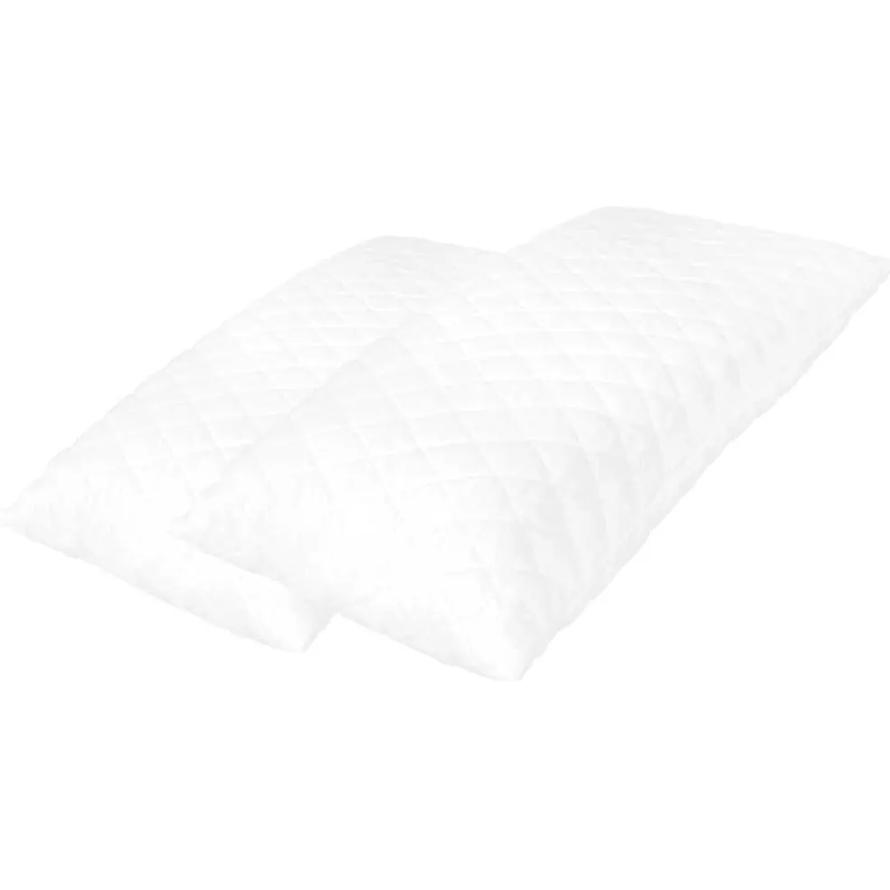 vidaXL Kussens 2 st 80x40x14 cm traagschuim