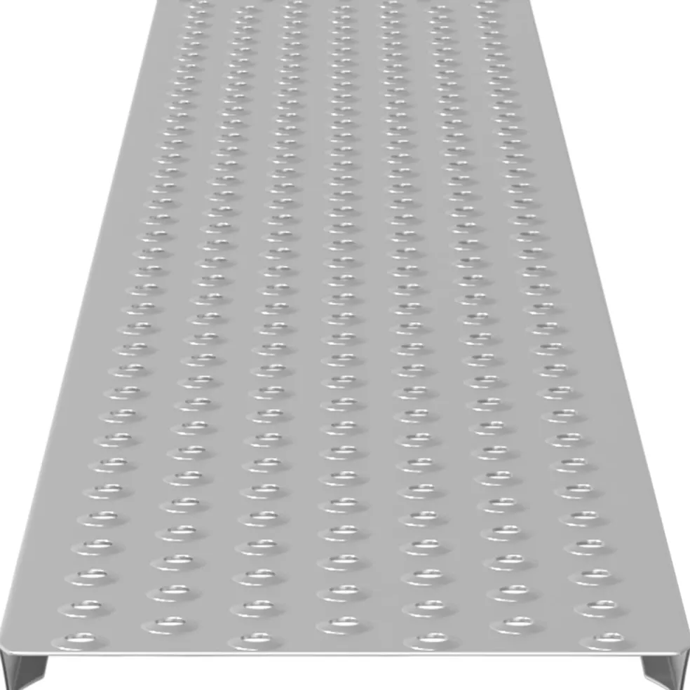 vidaXL Laadhelling 200 kg Zilver 200 kg per stuk Gegalvaniseerd staal