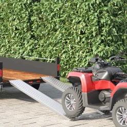 vidaXL Laadhelling 200 kg Zilver 200 kg per stuk Gegalvaniseerd staal