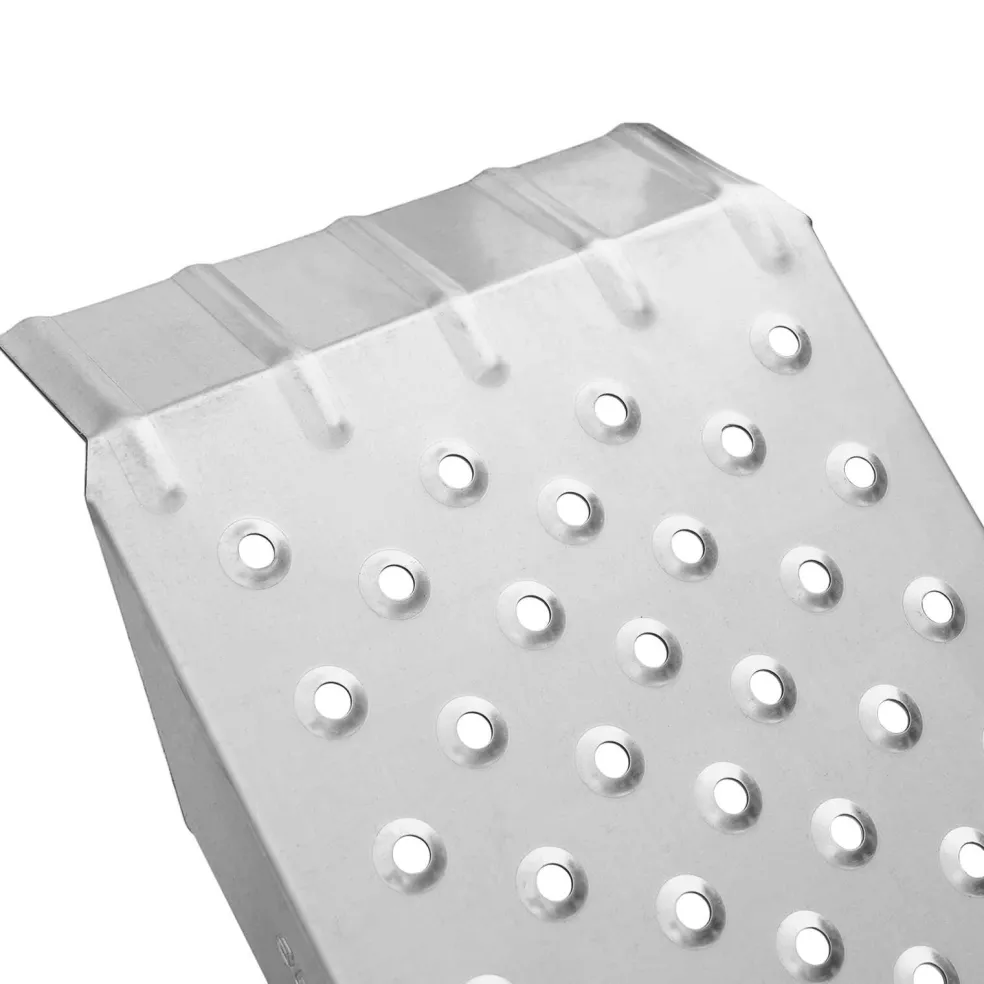 vidaXL Laadhelling 200 kg Zilver 200 kg per stuk Gegalvaniseerd staal