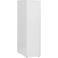 vidaXL Ladeblok verrijdbaar 28x41x109 cm metaal grijs