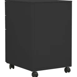 vidaXL Ladeblok verrijdbaar 39x45x60 cm staal antracietkleurig