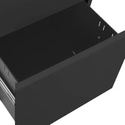 vidaXL Ladeblok verrijdbaar 39x45x60 cm staal antracietkleurig