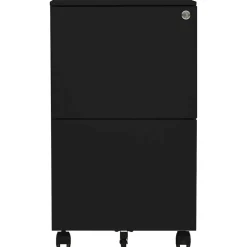 vidaXL Ladeblok verrijdbaar 39x45x67 cm staal zwart