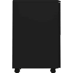 vidaXL Ladeblok verrijdbaar 39x45x67 cm staal zwart