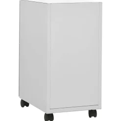 vidaXL Ladeblok verrijdbaar 30x45x59 cm staal lichtgrijs