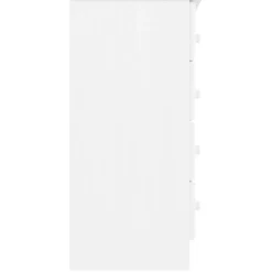 vidaXL Ladekast ALTA 77x35x73 cm massief grenenhout wit