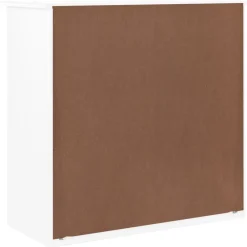 vidaXL Ladekast ALTA 77x35x73 cm massief grenenhout wit
