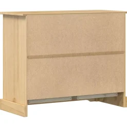 vidaXL Ladekast Corona 101x45x82 cm massief grenenhout