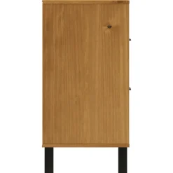 vidaXL Ladekast FLAM 80x40x80 cm massief grenenhout