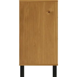 vidaXL Ladekast FLAM 110x40x80 cm massief grenenhout