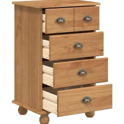 vidaXL Ladekast 5-Lade ASKIM Bruin 48,5 x 40 x 79 cm