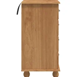 vidaXL Ladekast 5-Lade ASKIM Bruin 48,5 x 40 x 79 cm