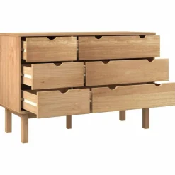vidaXL Ladekast OTTA 111x43x73,5 cm massief grenenhout