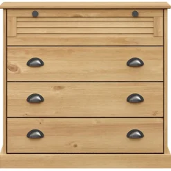 vidaXL Ladekast VIGO 80x40x76 cm massief grenenhout
