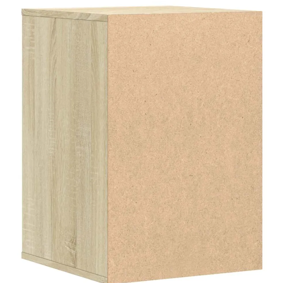 vidaXL Ladekast 40x41x58 cm bewerkt hout sonoma eikenkleurig
