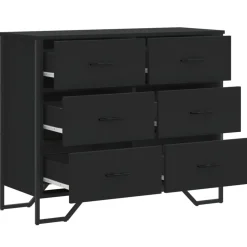vidaXL Ladekast 70x41x70 cm bewerkt hout sonoma eikenkleurig