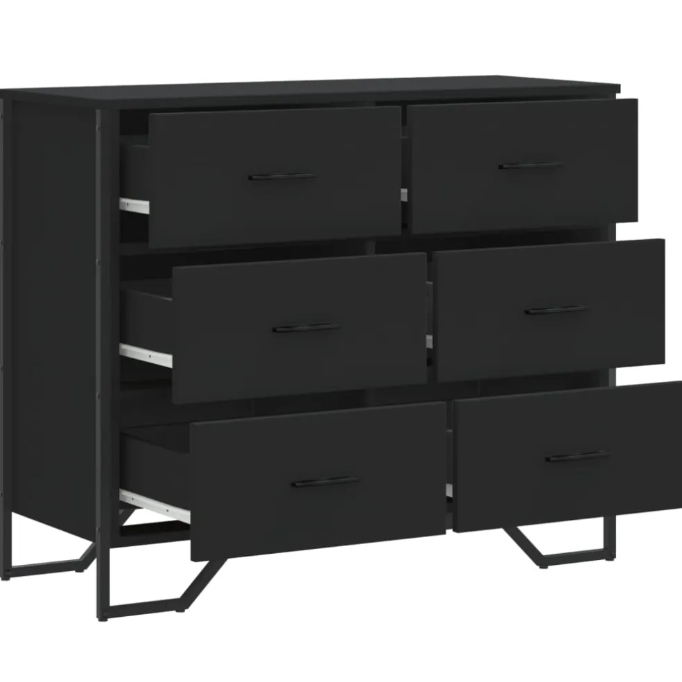 vidaXL Ladekast 70x41x70 cm bewerkt hout sonoma eikenkleurig