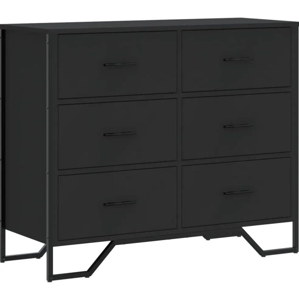 vidaXL Ladekast 70x41x70 cm bewerkt hout sonoma eikenkleurig