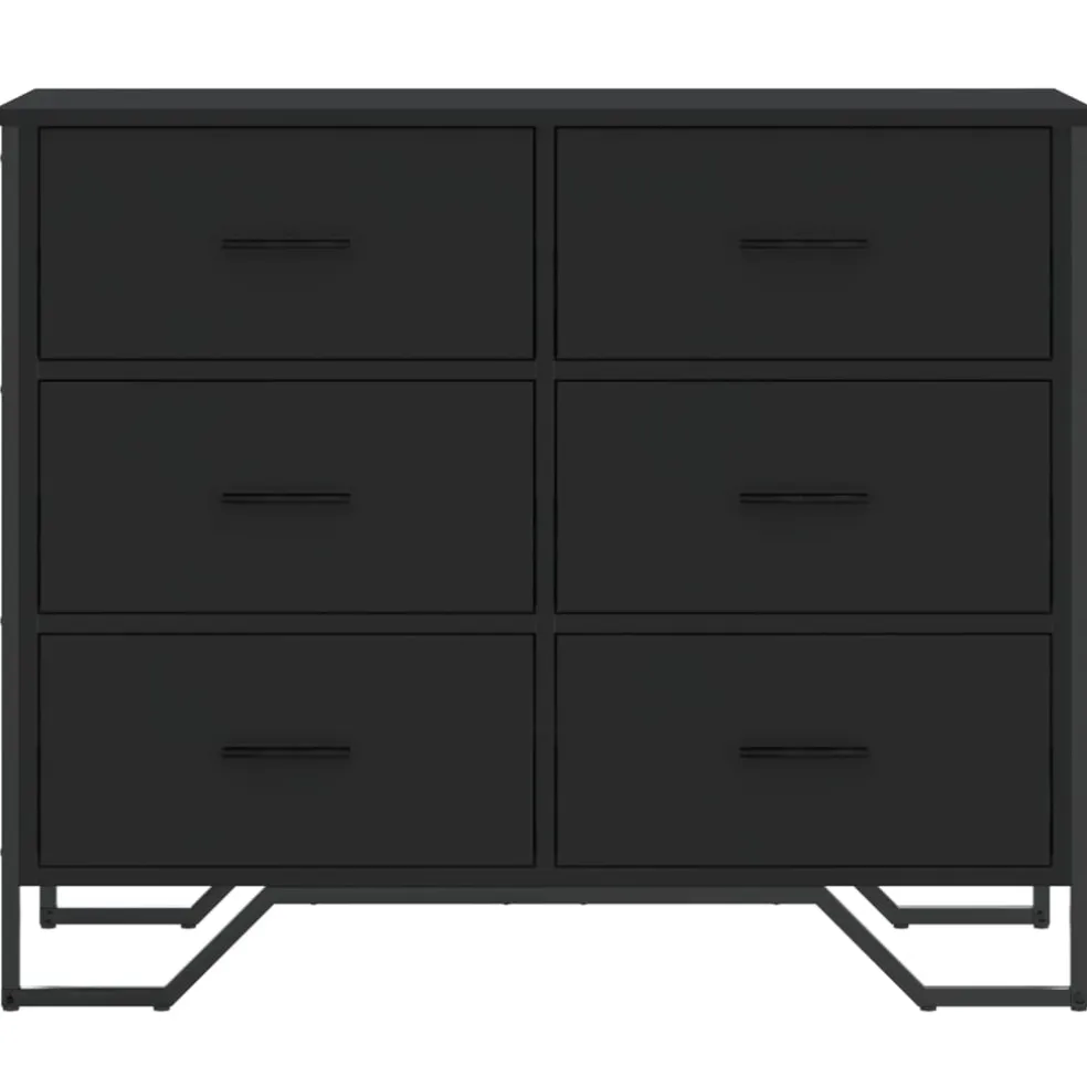 vidaXL Ladekast 70x41x70 cm bewerkt hout sonoma eikenkleurig