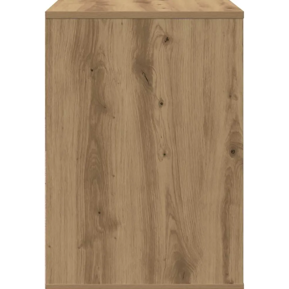 vidaXL Ladekast 40x41x58 cm bewerkt hout artisanaal eikenkleurig