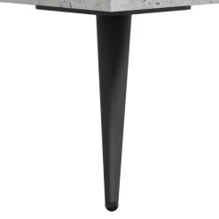 vidaXL Ladekast 69,5x34x90 cm bewerkt hout betongrijs