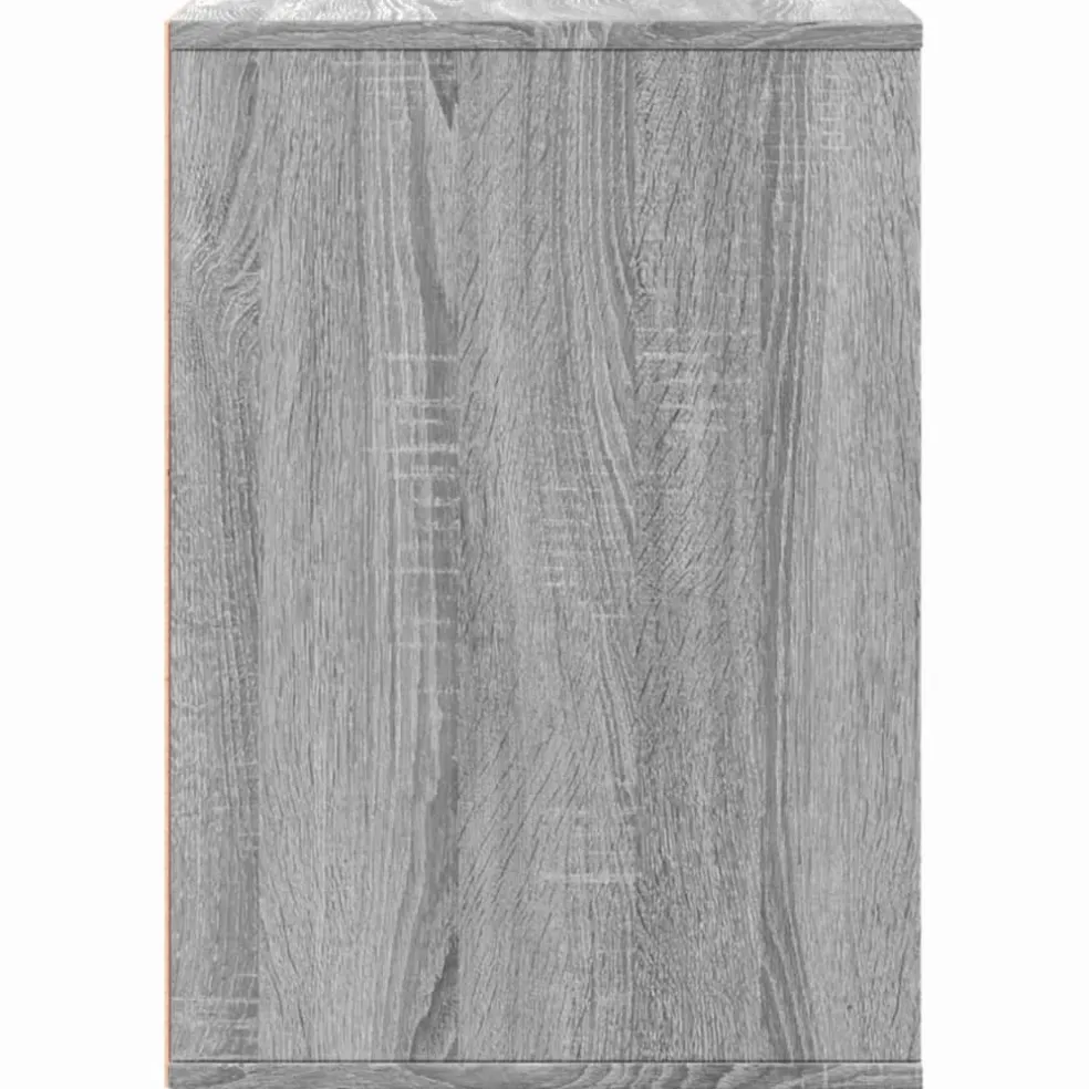 vidaXL Ladekast 40x41x58 cm bewerkt hout grijs sonoma eikenkleurig
