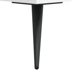 vidaXL Ladekast 69,5x34x90 cm bewerkt hout wit
