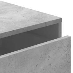 vidaXL Ladekast 40x41x58 cm bewerkt hout betongrijs