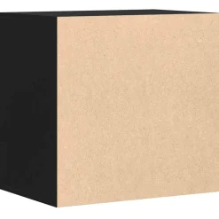 vidaXL Ladekast 60x41x58 cm bewerkt hout zwart