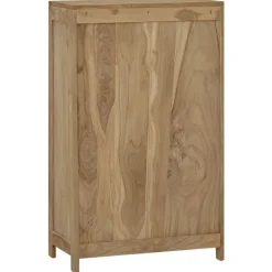 vidaXL Ladekast 55x30x90 cm massief teakhout