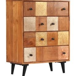vidaXL Ladekast 60x30x75 cm massief acaciahout
