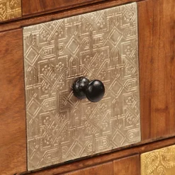 vidaXL Ladekast 60x30x75 cm massief acaciahout