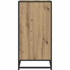 vidaXL Ladenkast 4-Lade Artisanaal eiken 70 x 41 x 83,5 cm