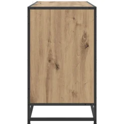 vidaXL Ladenkast 3-Lade Artisanaal eiken 70 x 41 x 70 cm Bewerkt hout