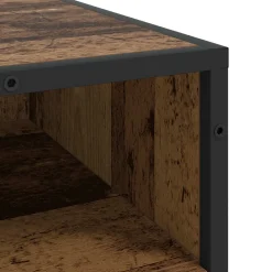 vidaXL Ladenkast 3-Lade Oud hout 70 x 41 x 70 cm Bewerkt hout